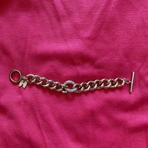 Victoria’s Secret Chunky Chain Link Gold Plated Bracelet